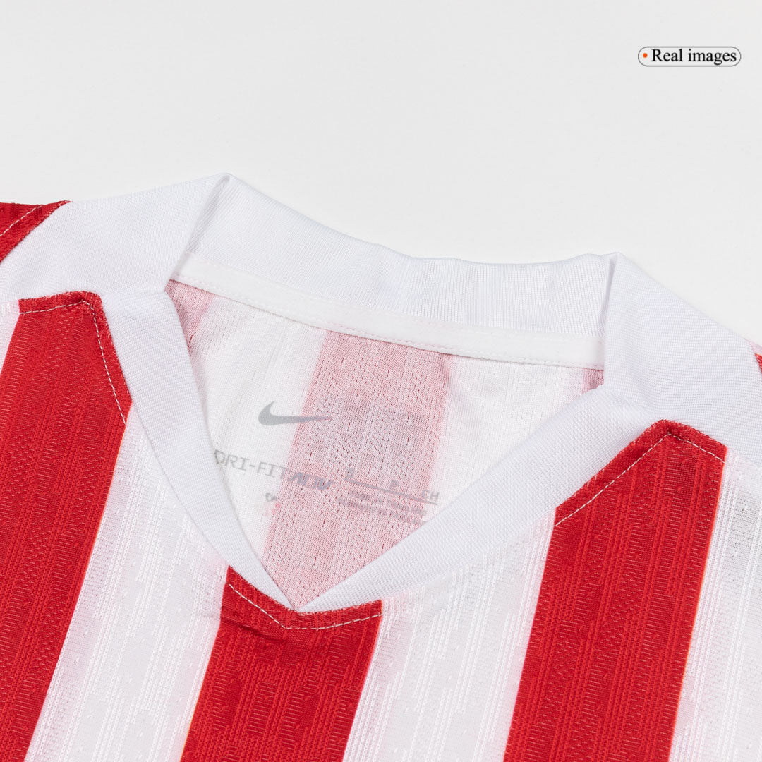 Versão do Jogador SØRLOTH #9 Atletico Madrid Casa Futebol Camisas 2025/26
