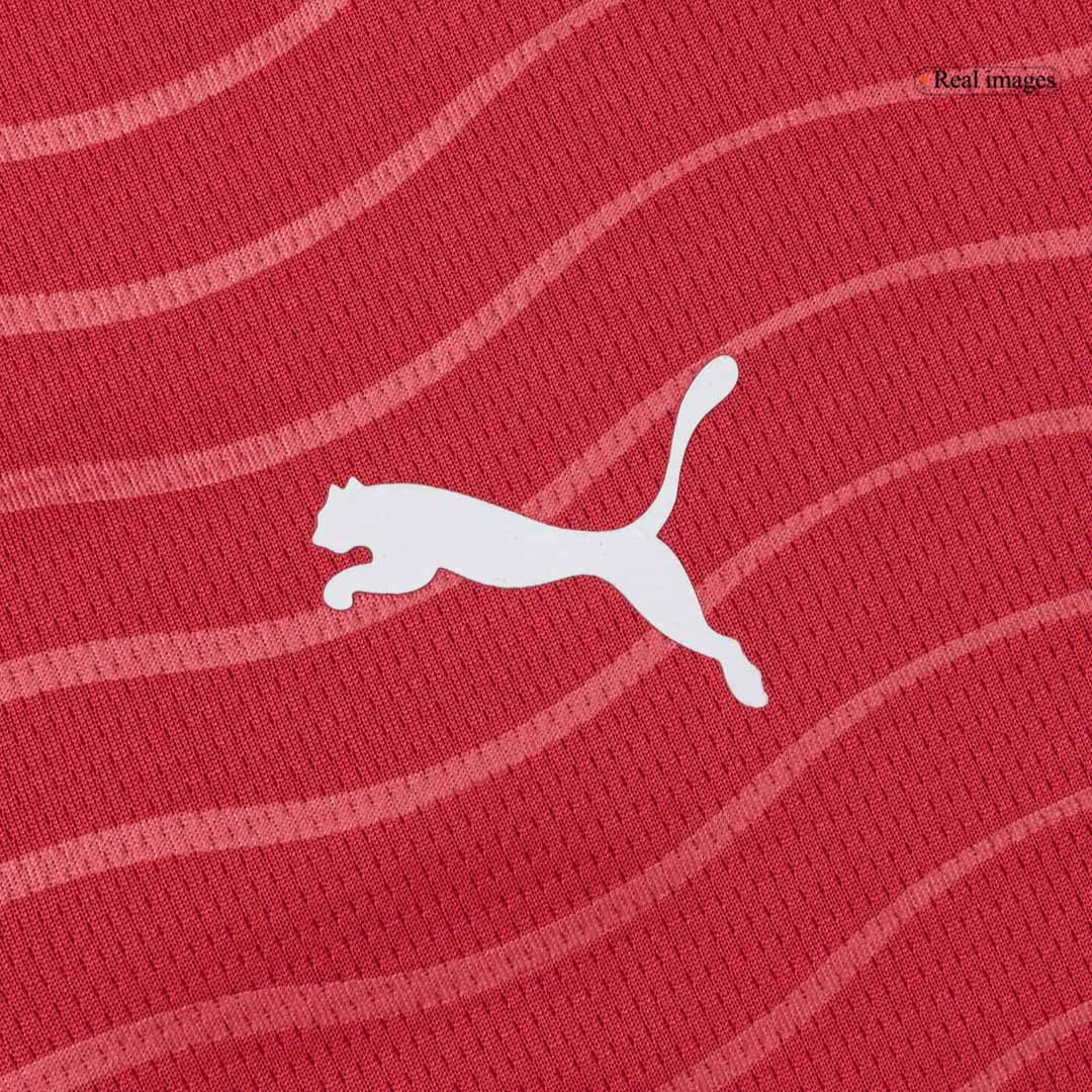 RONALDO #7 Portugal Infantil Casa Copa do Mundo Conjunto(Camisa+Calção) 2026 Vermelho