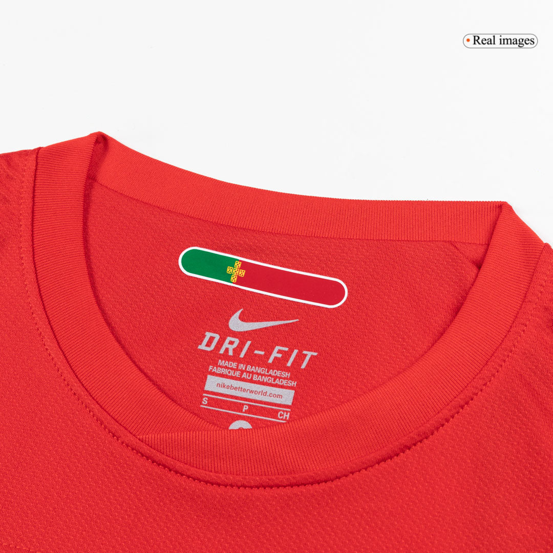 Retrô Portugal Casa Camisa 2010 Vermelho