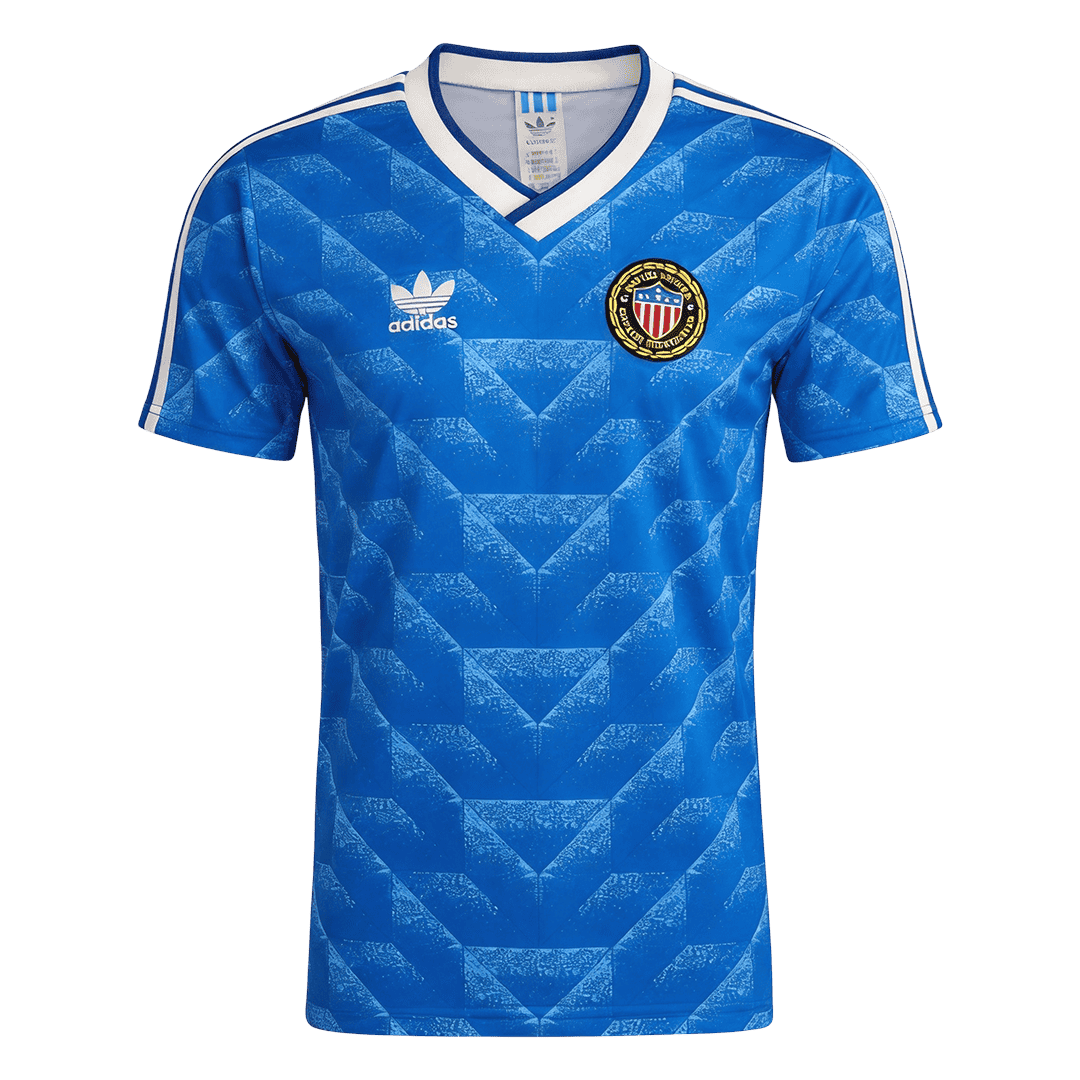 Retrô USA Fora Camisa 1988 Azul