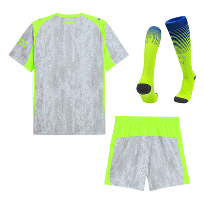 Manchester City 
 Fora Terceira Camisa Conjunto(Camisa+Calções+Meias) 2025/26