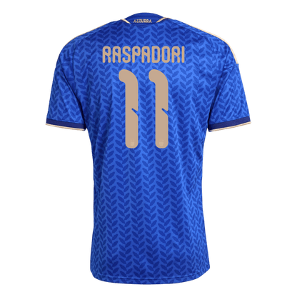 RASPADORI #11 Italy Casa Camisa 2026 Azul