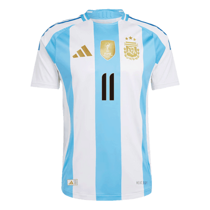 Camiseta de fútbol auténtica de local de Argentina 2024 DI MARIA #11