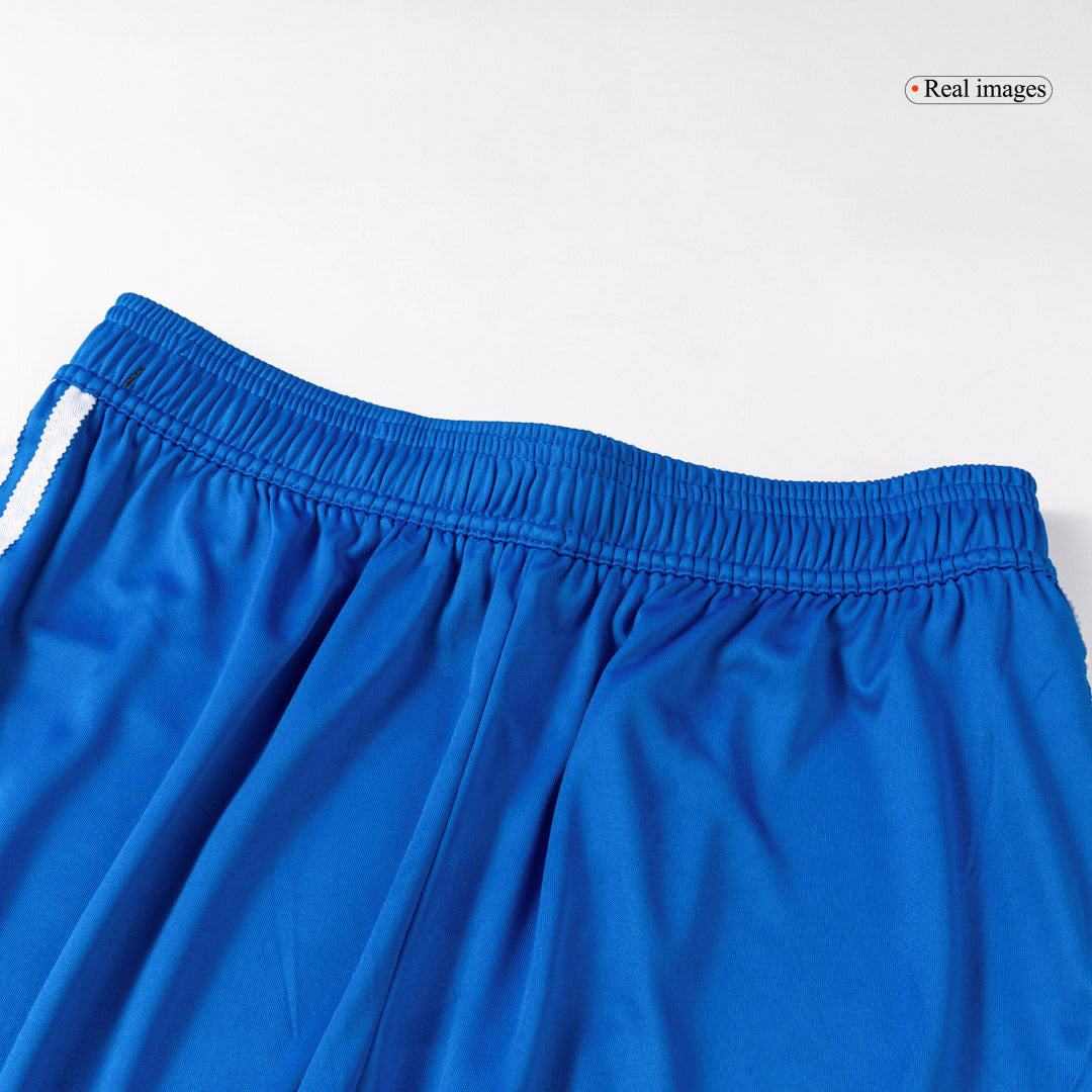 Real Madrid 
 Fora Terceira Camisa Conjunto(Camisa+Calções+Meias) 2025/26 Azul