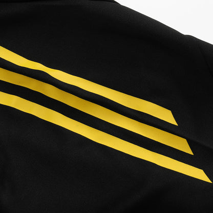 Manchester United Zíper Moletom Conjunto (Top+Calças) 2025/26 Preto