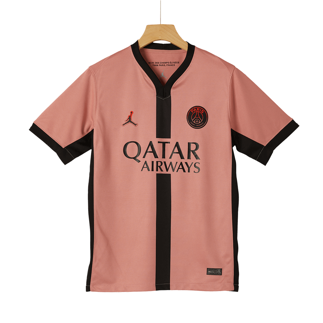 Camisola de futebol KVARATSKHELIA #7 PSG Third Away Custom Shirt 2024/25