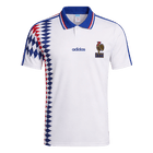 Retrô França Fora Camisa 1994 Branco