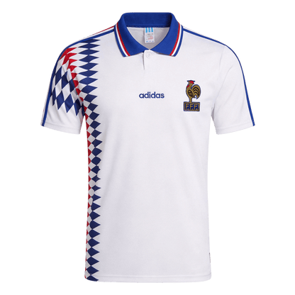 Retrô França Fora Camisa 1994 Branco