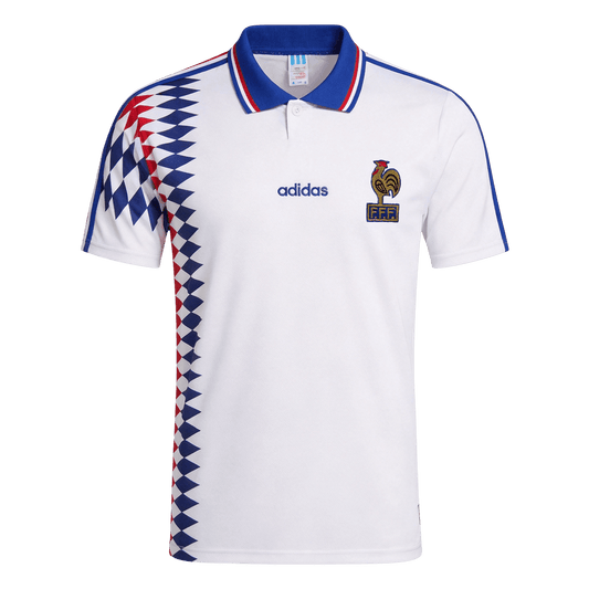 Retrô France Fora Camisa 1994 Branco