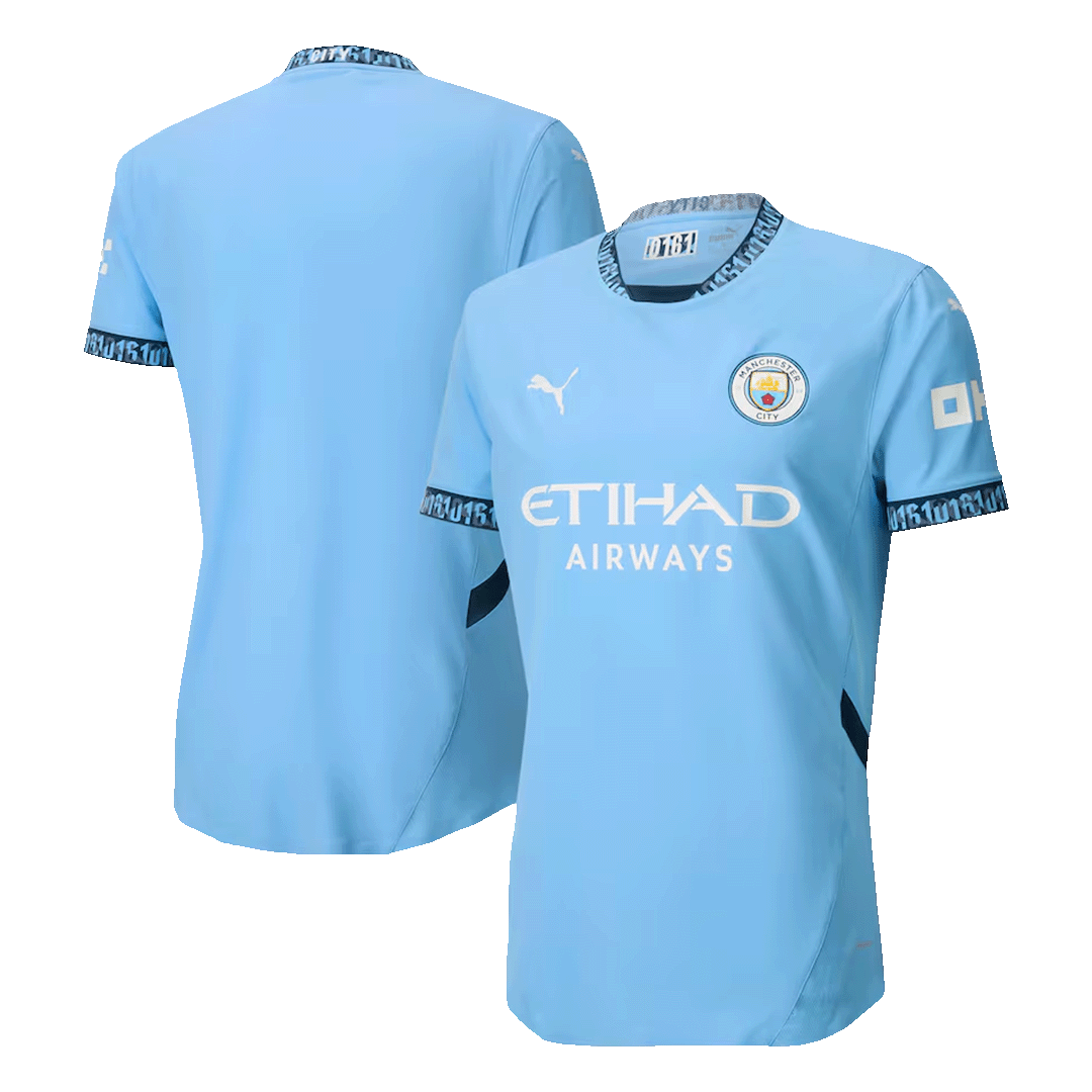 Soccer Jersey Manchester City Home Shirt 2024/25