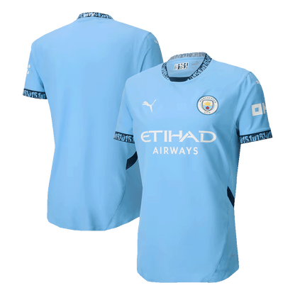 Soccer Jersey Manchester City Home Shirt 2024/25