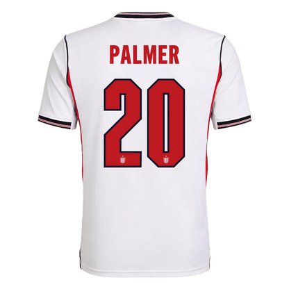 PALMER #20 England Casa Copa do Mundo Camisa 2026 Branco