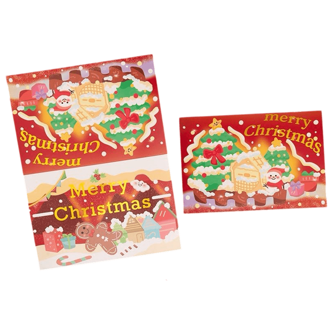 Cartão de Natal– Gingerbread House – Mensagem Aleatória camisola de futebol 2025/26