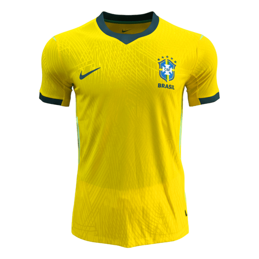 Versão do Jogador Brazil Casa World Cup Futebol Camisas 2026 Amarelo