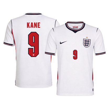 KANE #9 England Casa Copa do Mundo Camisa 2026 Branco - camisola de futebol para adeptos em