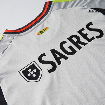 Camisola de Futebol Benfica Terceiro Fora Personalizada 2024/25 - Veste-te de Glória