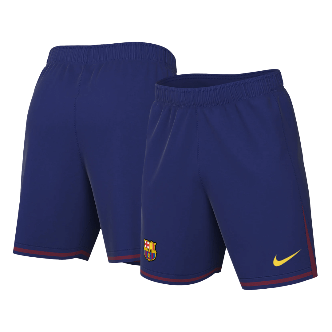 Barcelona Casa Camisa Conjunto (Camisola + Calções+Meias) 2025/26- Vermelho&Azul