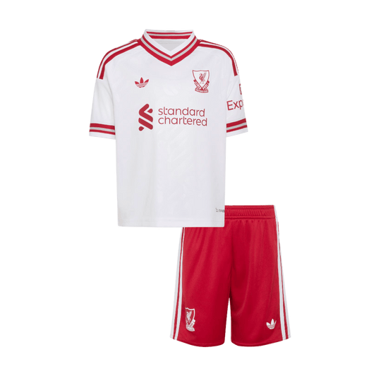 Liverpool Infantil 
 Futebol Camisa 2026/27 Branco