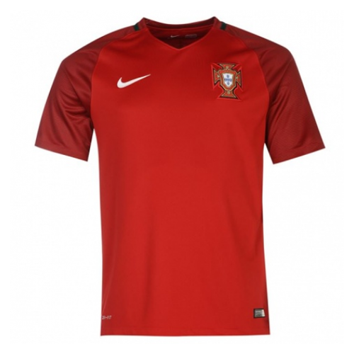 Portugal Retro Jersey Home Football Shirt 2016