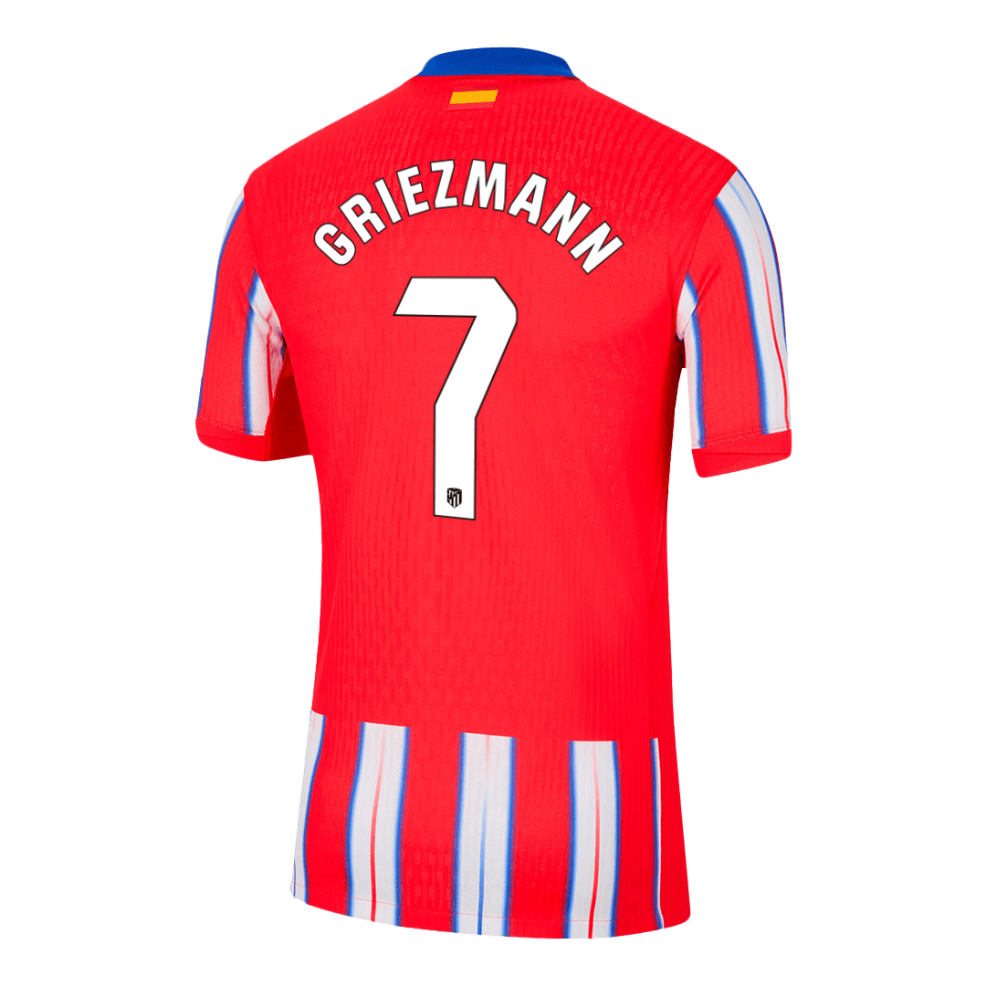 GRIEZMANN #7 Atlético de Madrid Home 2024/25 Authentic Football Shirt