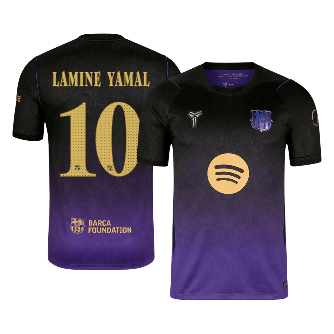 LAMINE YAMAL #10 Barcelona Fora Camisa 2026/27 UCL