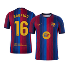 Versão do Jogador RODRIGO #16 Barcelona Casa Futebol Camisas 2026/27