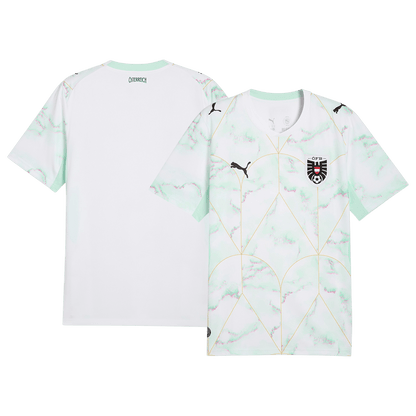 Austria Fora Camisa Copa do Mundo 2026 Branco
