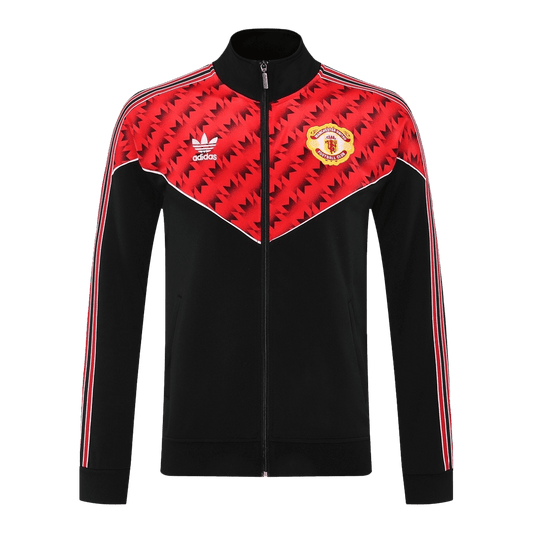 Manchester United Treino Jaqueta 2025/26 Vermelho&Preto