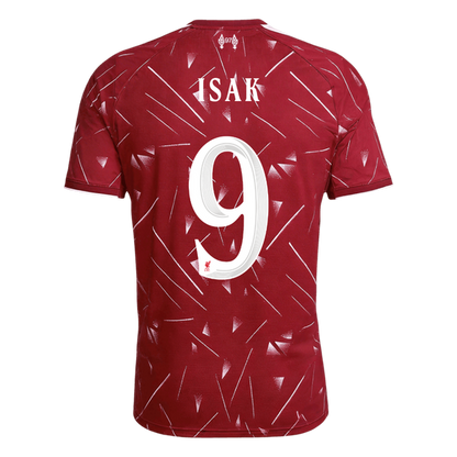 【Super Qualidade】ISAK #9 Liverpool
 Casa UCL Futebol Camisa 2026/27 Vermelho