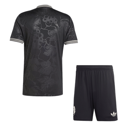 Juventus Fora Terceira Camisa Conjunto(Camisa+Calções) 2025/26 Preto