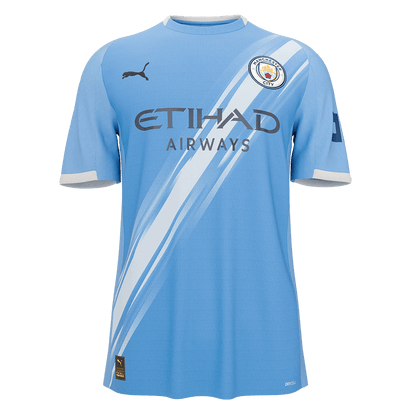 Manchester City Casa Camisa 2025/26 Azul