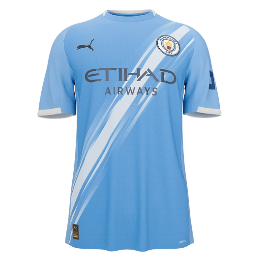 Manchester City Casa Camisa 2025/26 Azul