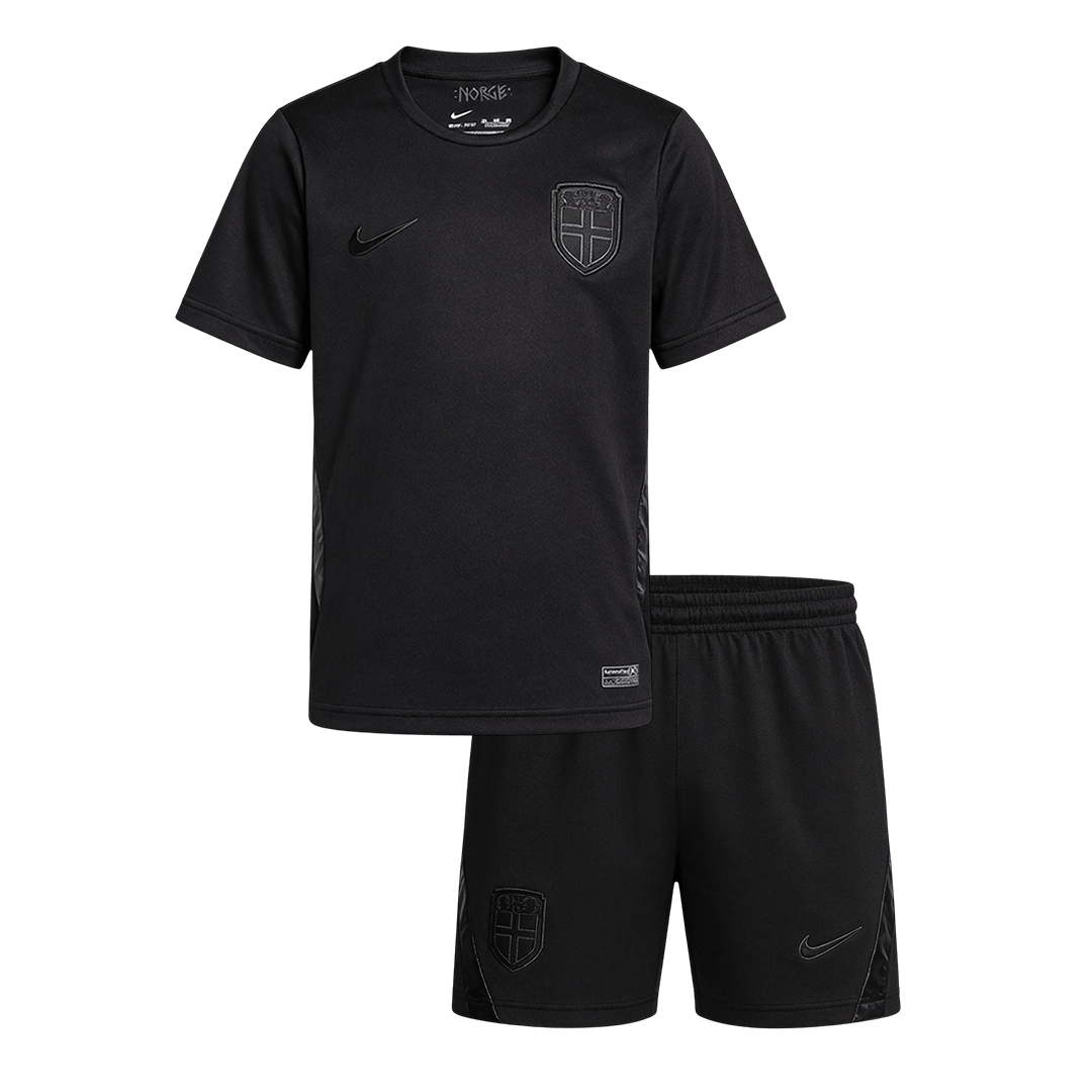Norway Infantil 
 Fora Copa do Mundo World Cup Futebol Camisa 2026 Preto