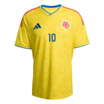 JAMES #10 Colombia Casa Camisa 2026 Amarelo