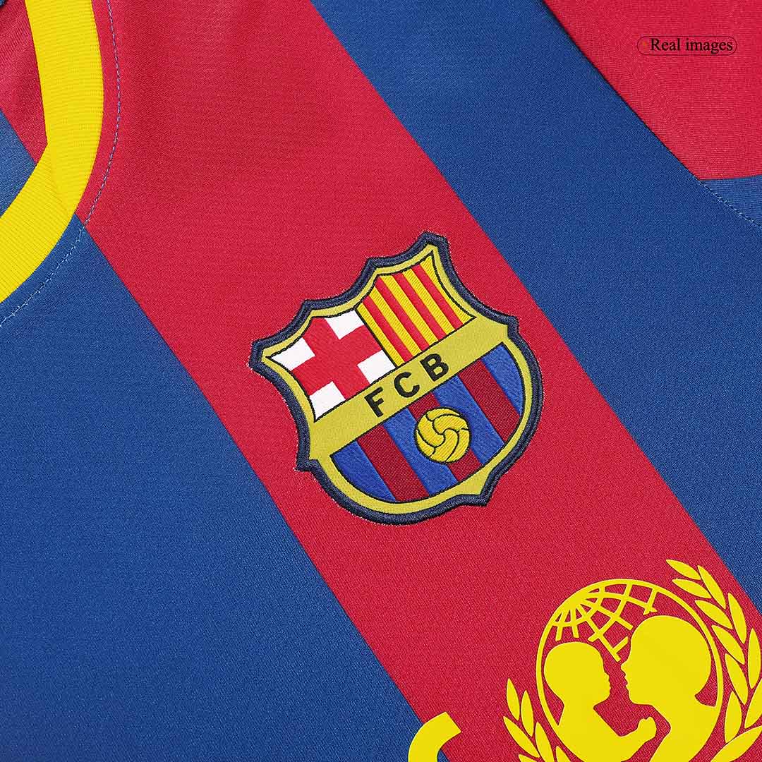 MESSI #10 Barcelona Retro Jersey Home Soccer Shirt 2010/11