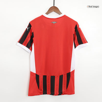 Camisola de futebol autêntico RAFA LEAO #10 AC Milan Home 2024/25