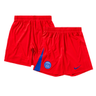 PSG Fora Terceira Calções 2025/26 Vermelho