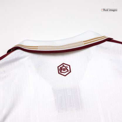Autêntico Arsenal Fora Terceira Futebol Camisas 2025/26 Branco