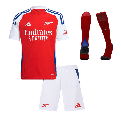 Arsenal Infantil 
 Casa Futebol Camisa Conjunto (Camisa+Shorts+Meias) 2024/25 Vermelho