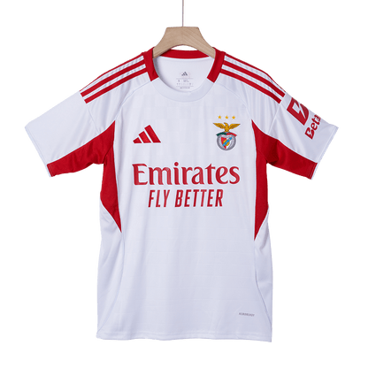 Benfica Fora Terceira Camisa 2025/26- Branco