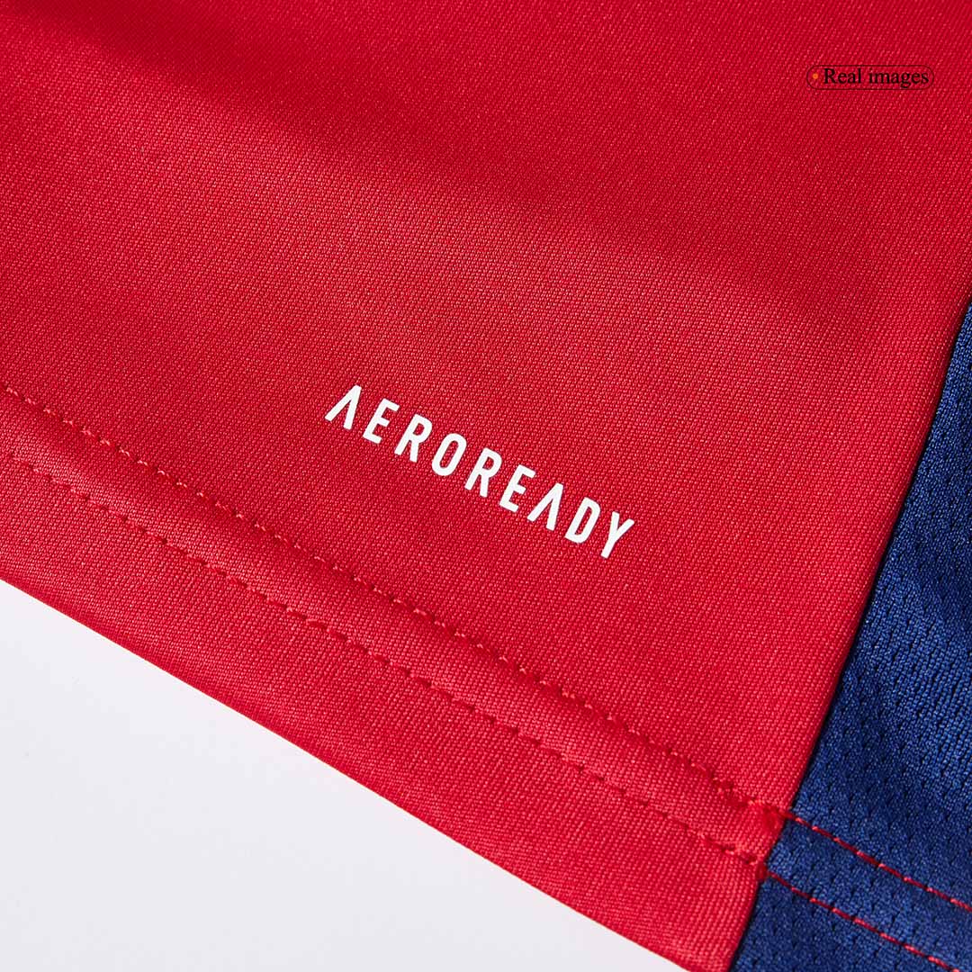 Arsenal Infantil 
 Casa Futebol Camisa Conjunto (Camisa+Shorts+Meias) 2024/25 Vermelho