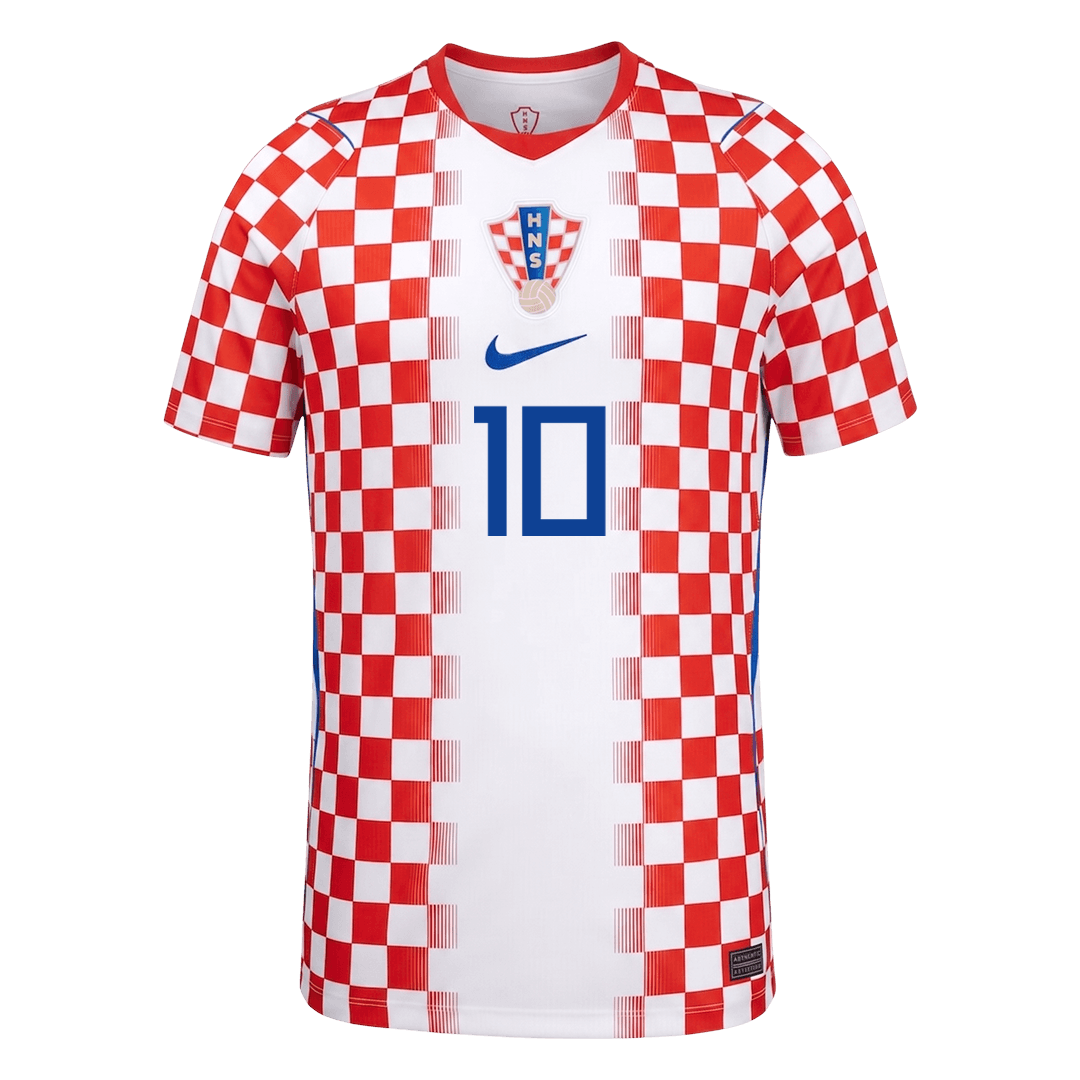 MODRIĆ #10 Croatia Casa Copa do Mundo Camisa 2026