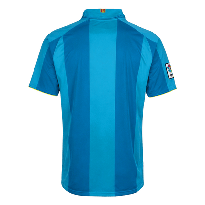 Retrô Barcelona Fora Camisa 2007/08 Azul