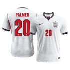 Versão do Jogador PALMER #20 England Casa Copa do Mundo Futebol Camisas 2026 Branco