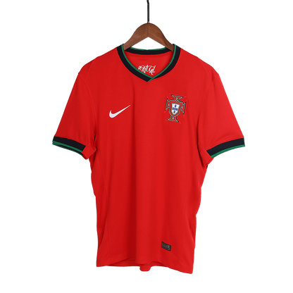 Portugal Jersey Custom R.LEAO #17 Soccer Jersey Home 2024