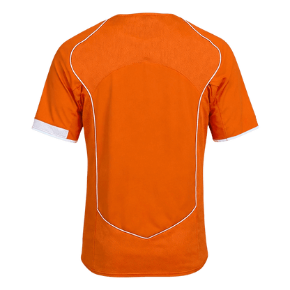 Retrô Netherlands Casa Camisa 2004 Laranja