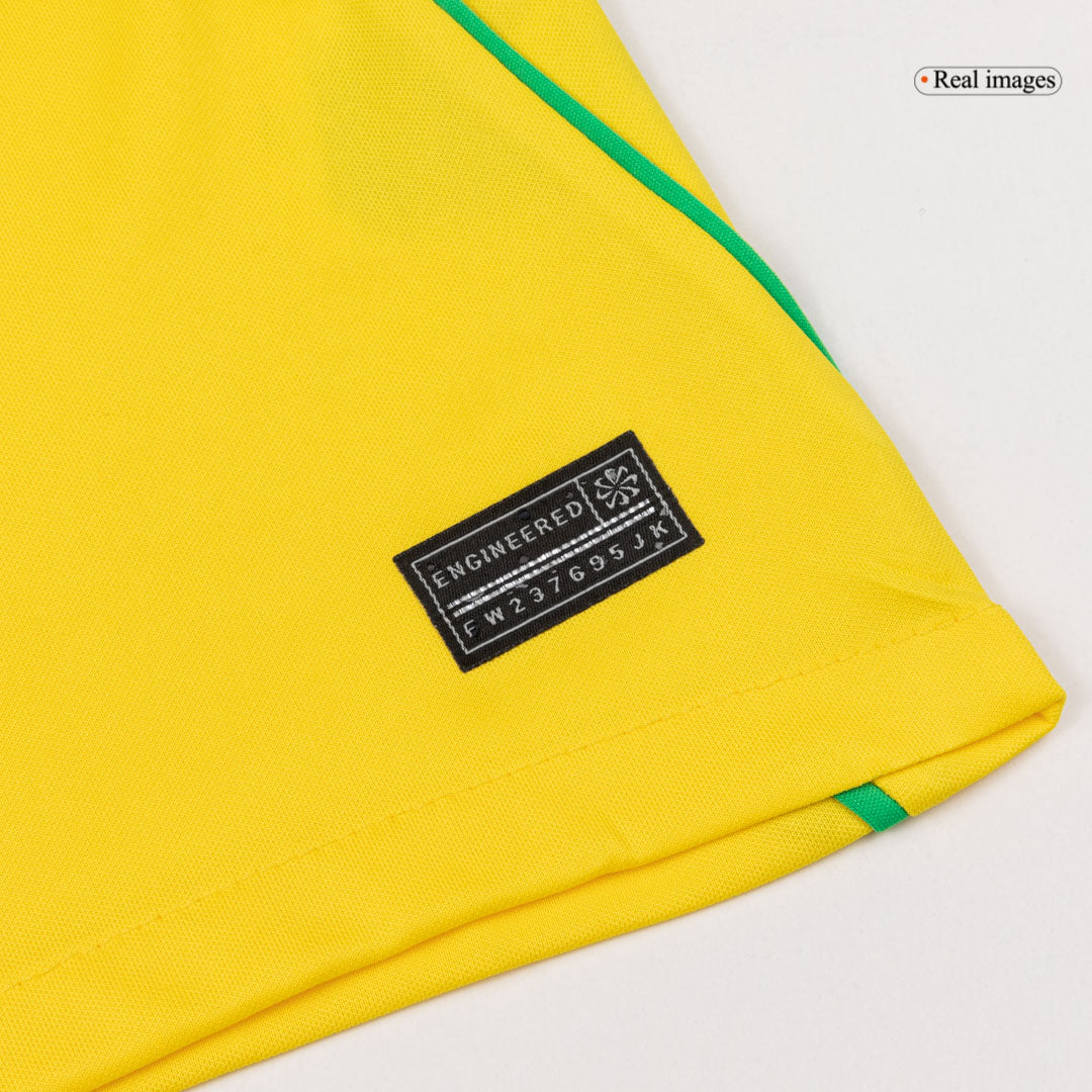 RAPHINHA #11 Brazil Casa Copa do Mundo Camisa 2026 Amarelo