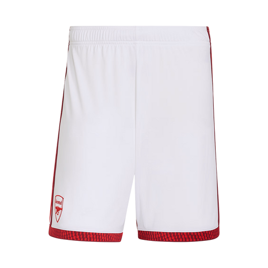 Arsenal Casa Calções 2026/27 Branco - camisola de futebol para adeptos em Portugal