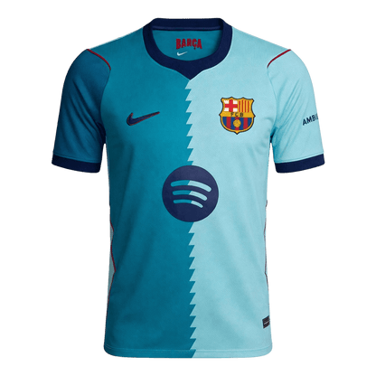 Barcelona Terceira Camisa 2026/27 Azul - camisola de futebol para adeptos em Portugal
