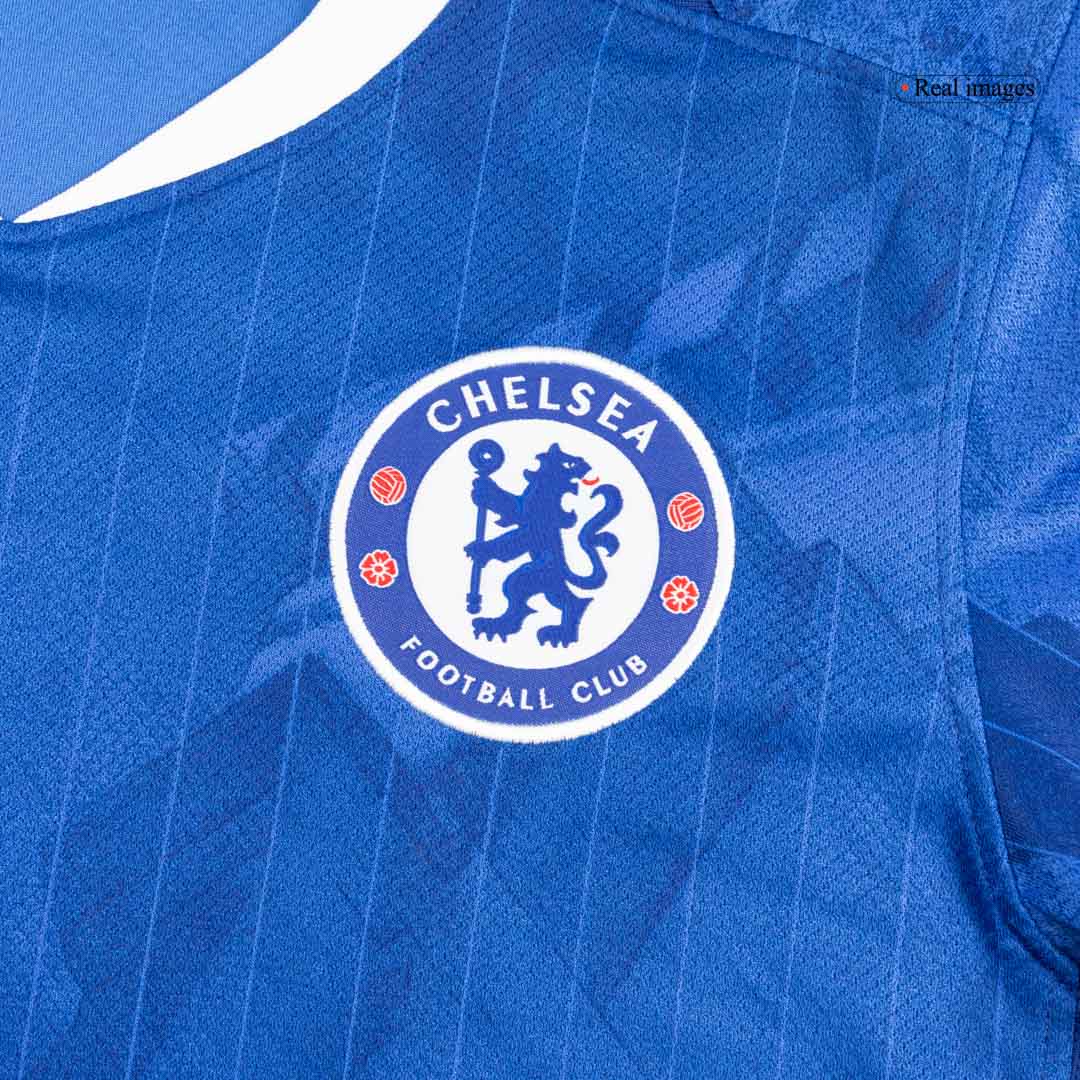 Chelsea 
Casa 
 Camisa 
Conjunto (Camisa + Calções + Meias) 
2025/26 
 Azul